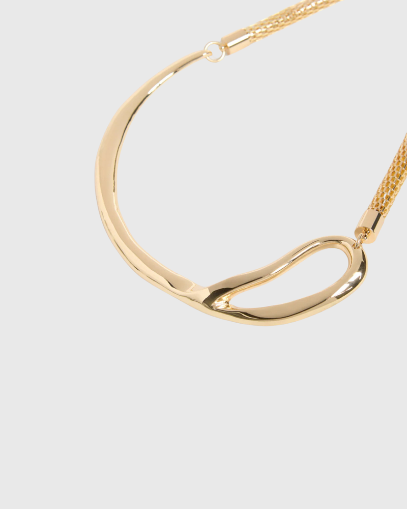 Delaa Choker Necklace Gold